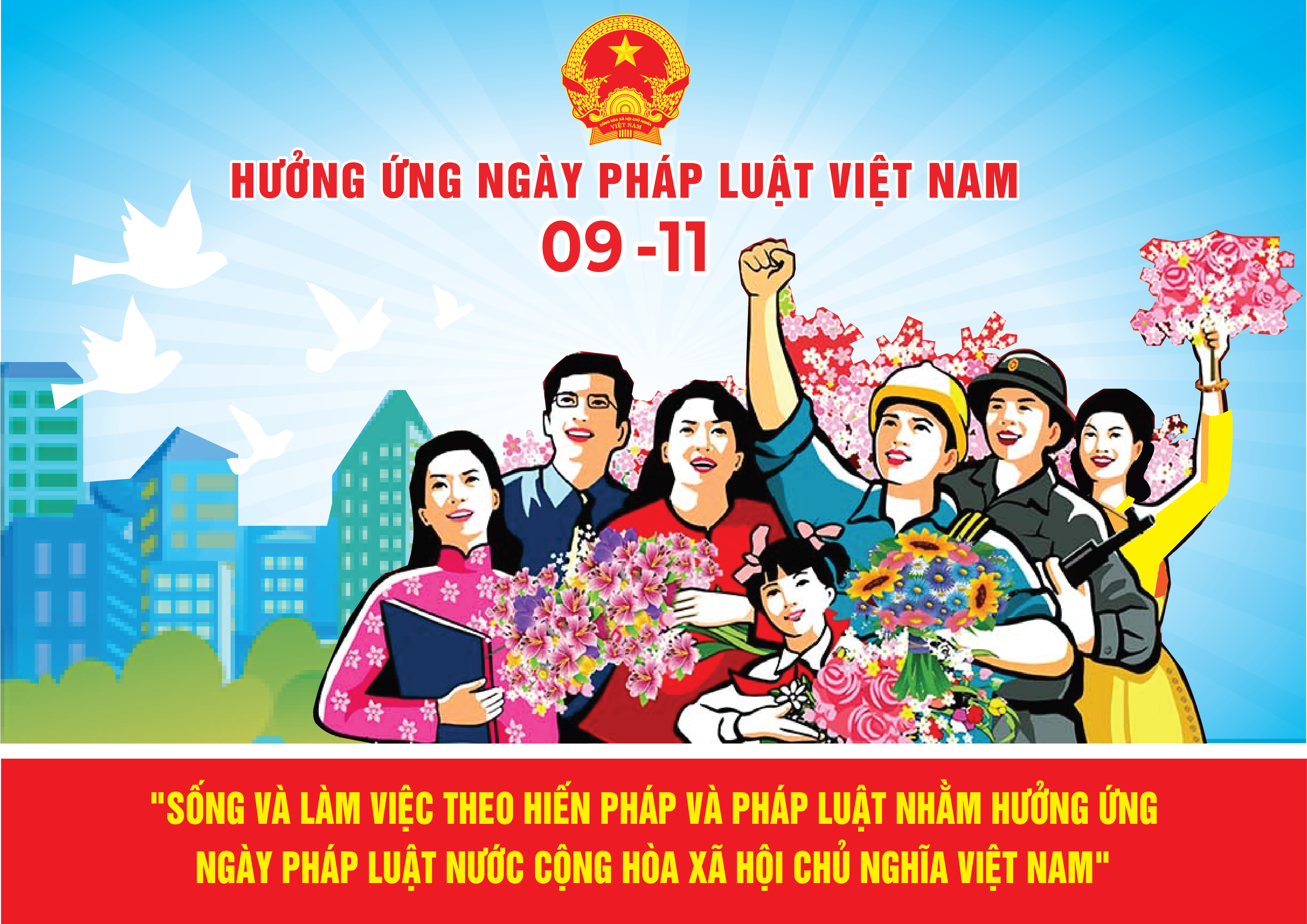 Cao điểm hưởng ứng Ngày Pháp luật Việt Nam năm 2026 diễn ra từ ngày 01/11 đến 09/11 Cao điểm hưởng ứng Ngày Pháp luật Việt Nam năm 2026 diễn ra từ ngày 01/11 đến 09/11