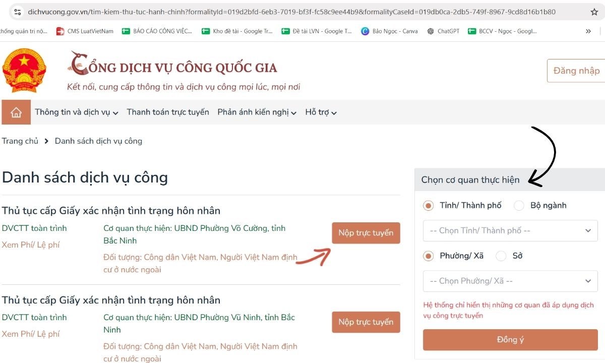 Làm Giấy xác nhận tình trạng hôn nhân online như thế nào? Hướng dẫn chi tiết 2026