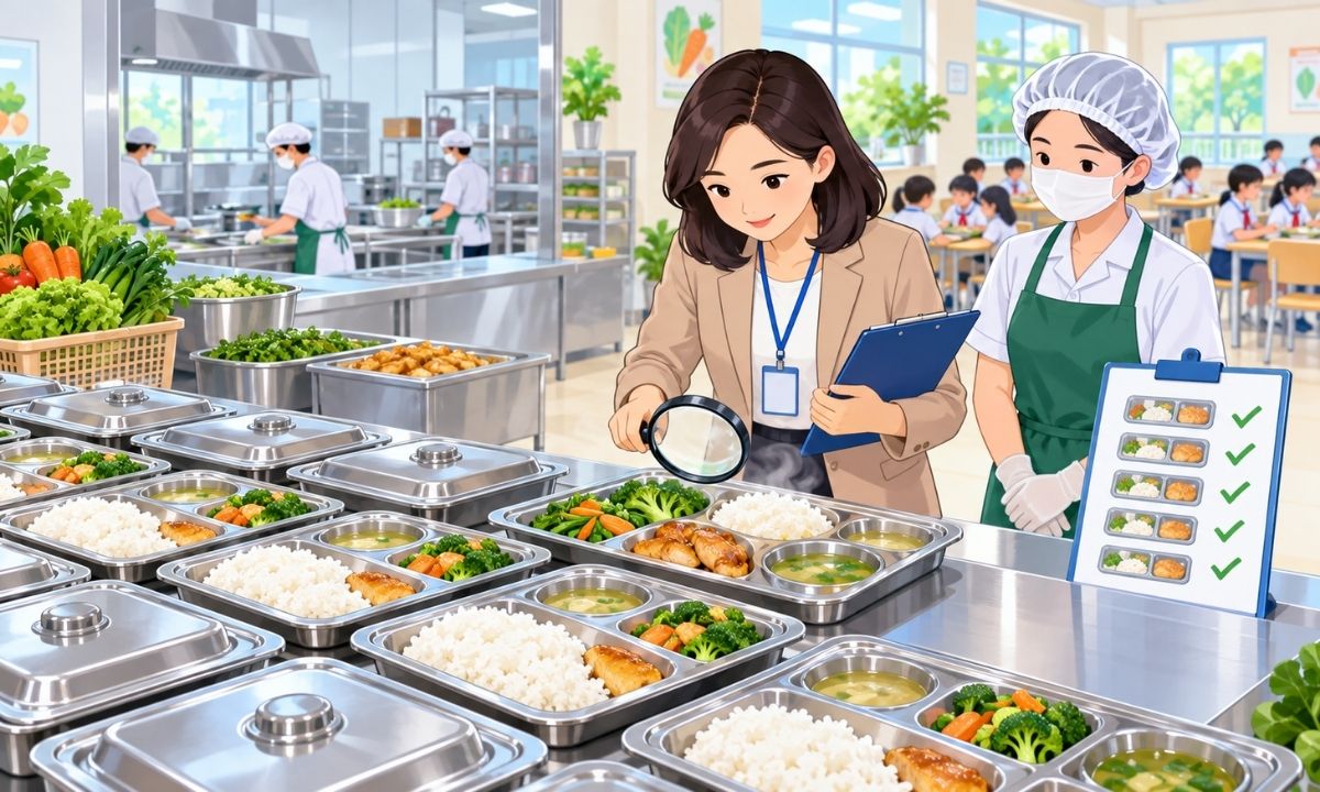 Nhà trường phải trực tiếp kiểm tra chất lượng và số lượng suất ăn của học sinh Nhà trường phải trực tiếp kiểm tra chất lượng và số lượng suất ăn của học sinh