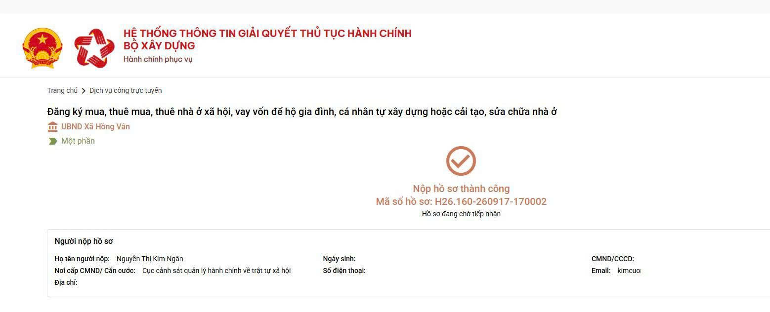 Hướng dẫn đăng ký mua, thuê nhà ở xã hội online mới nhất 6