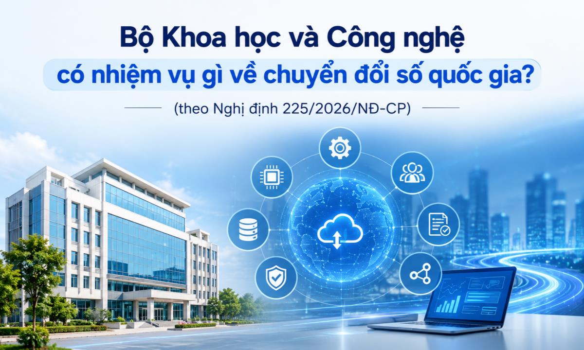 Bộ Khoa học và Công nghệ có nhiệm vụ gì về chuyển đổi số quốc gia? 3