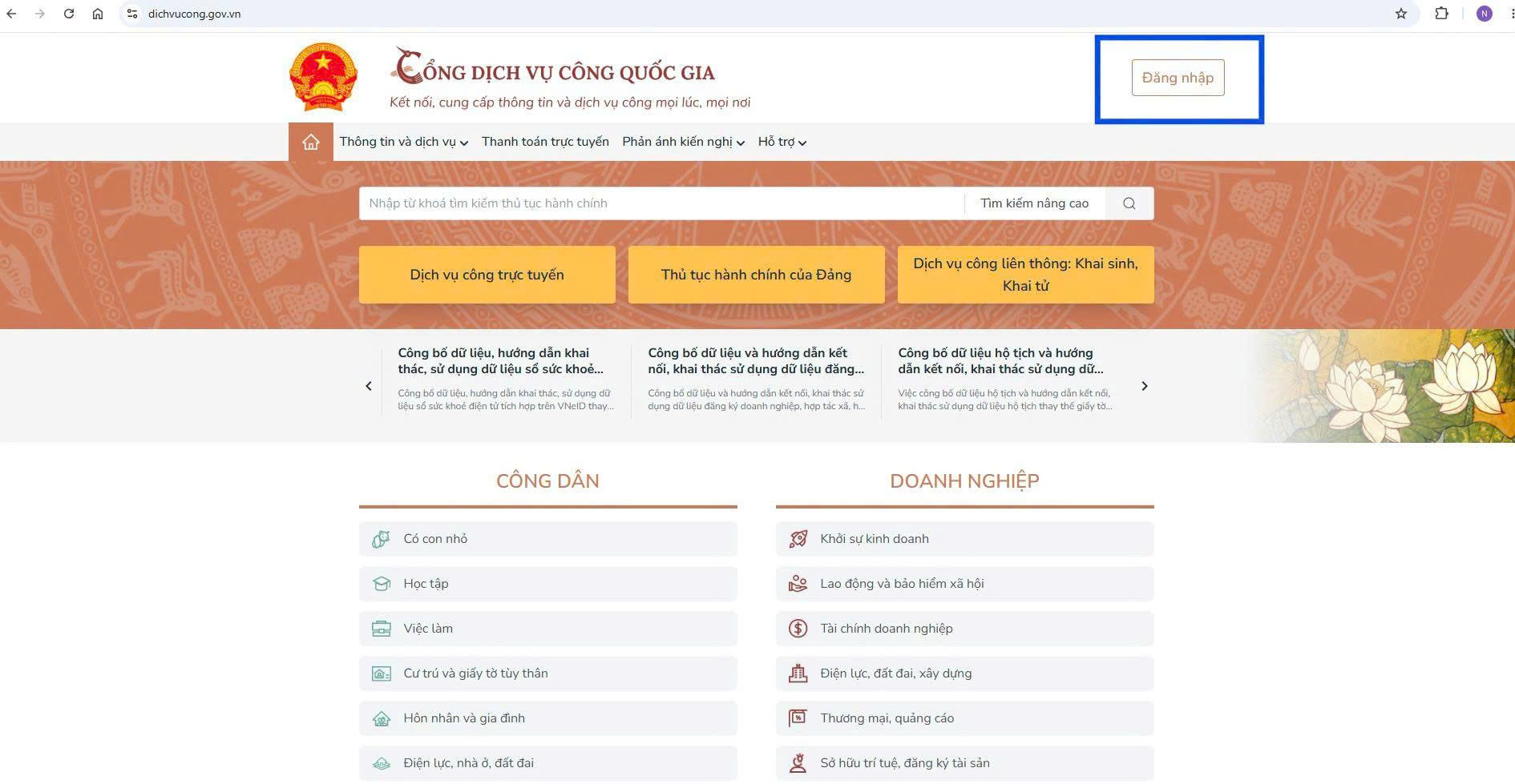 Hướng dẫn nộp hồ sơ cấp lại Sổ đỏ online 2026 3