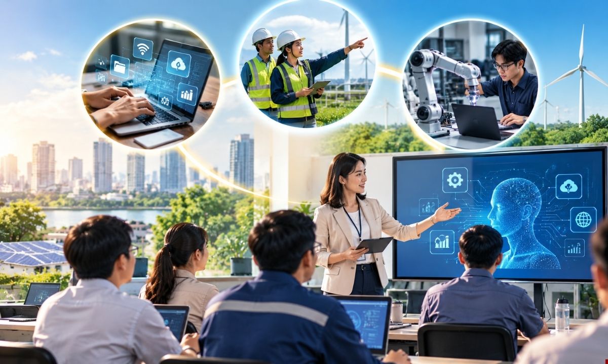 Bộ Nội vụ yêu cầu chú trọng đào tạo kỹ năng số, kỹ năng xanh, trí tuệ nhân tạo cho người lao động