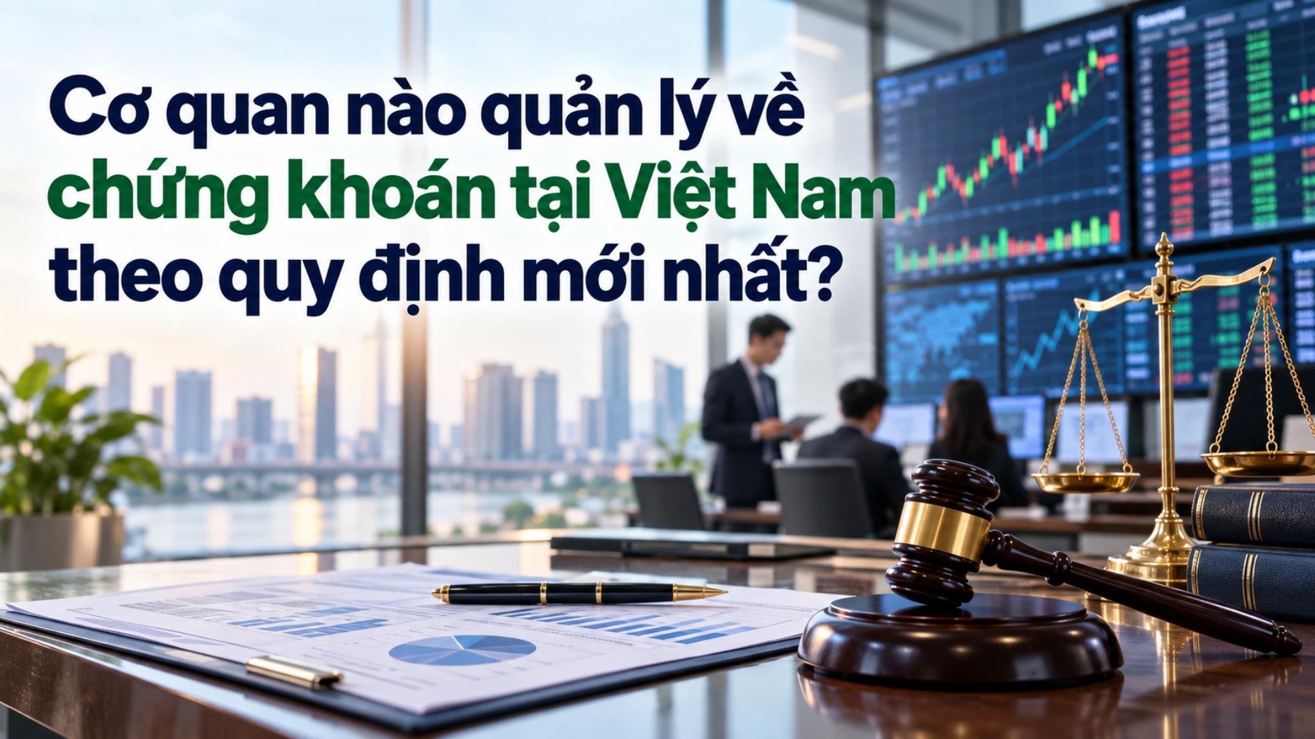 Cơ quan nào quản lý về chứng khoán tại Việt Nam theo quy định mới nhất? 2