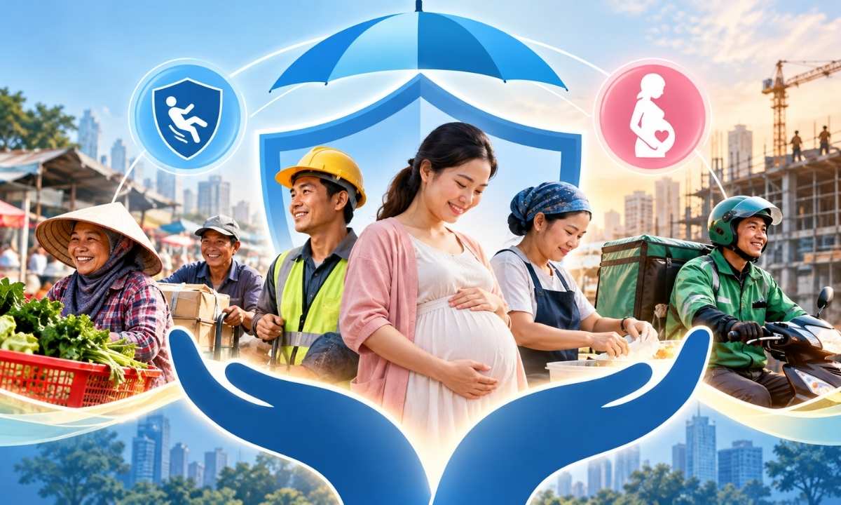 Quyết định 1960/QĐ-TTg: Nghiên cứu mở rộng bảo hiểm tai nạn lao động và chế độ thai sản cho lao động phi chính thức