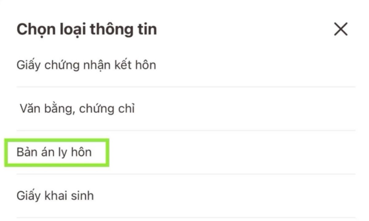 Hướng dẫn bổ sung thông tin bản án, quyết định ly hôn online 4