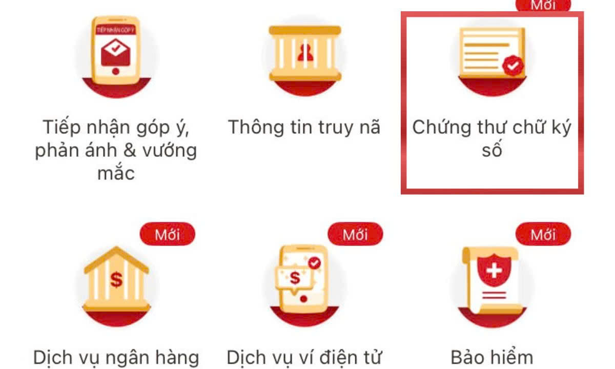 Hướng dẫn Đăng ký chứng thư chữ ký số trên VNeID mới nhất 6