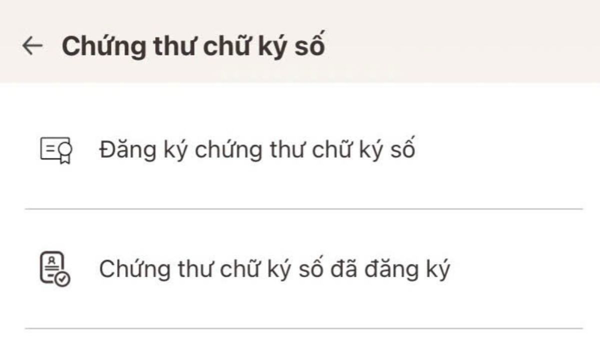 Hướng dẫn Đăng ký chứng thư chữ ký số trên VNeID mới nhất 7