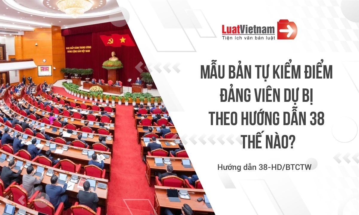 Mẫu bản tự kiểm điểm của Đảng viên dự bị mới nhất Mẫu bản tự kiểm điểm của Đảng viên dự bị mới nhất