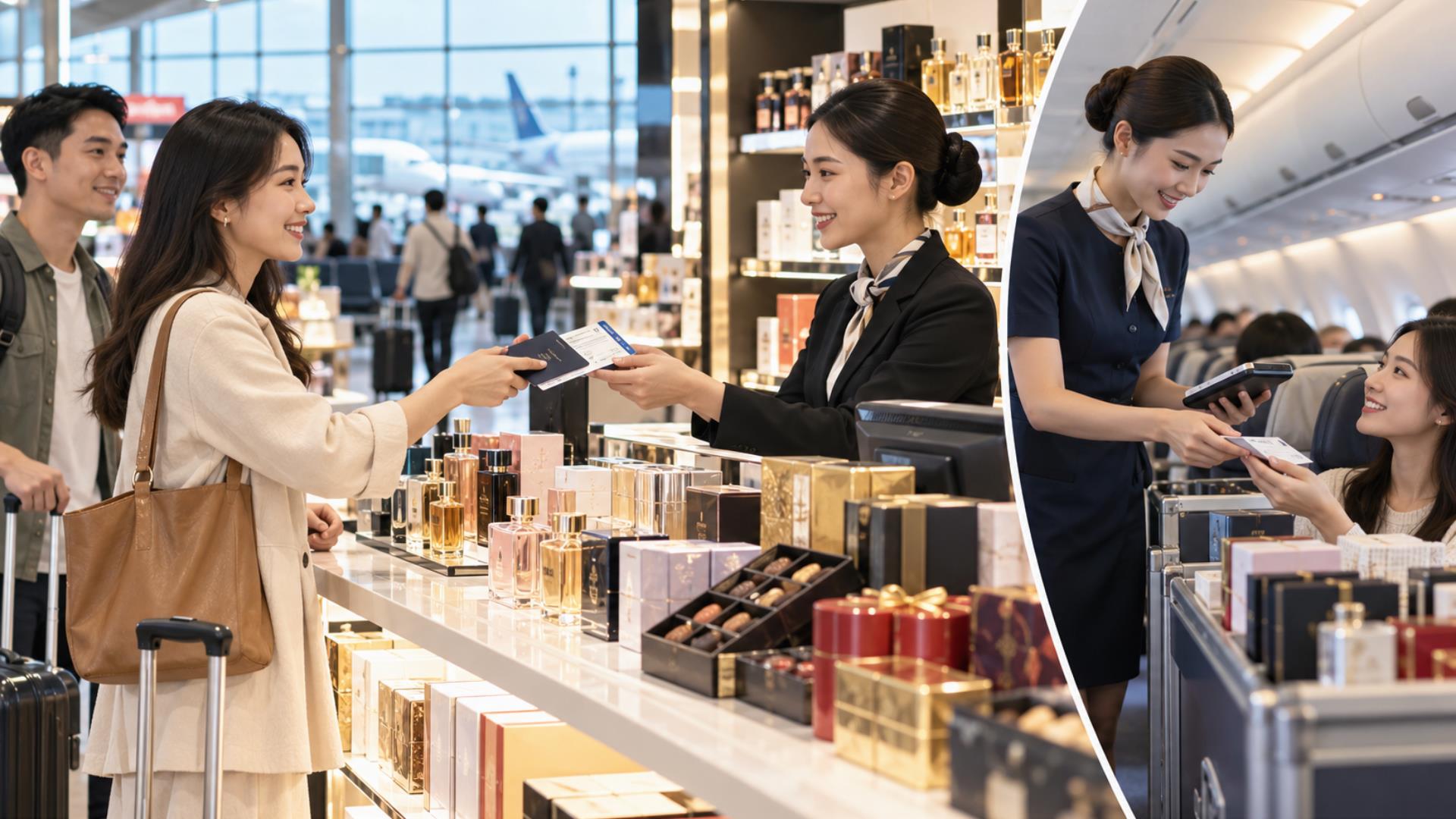 Mua hàng miễn thuế tại sân bay, trên máy bay cần xuất trình những giấy tờ gì?