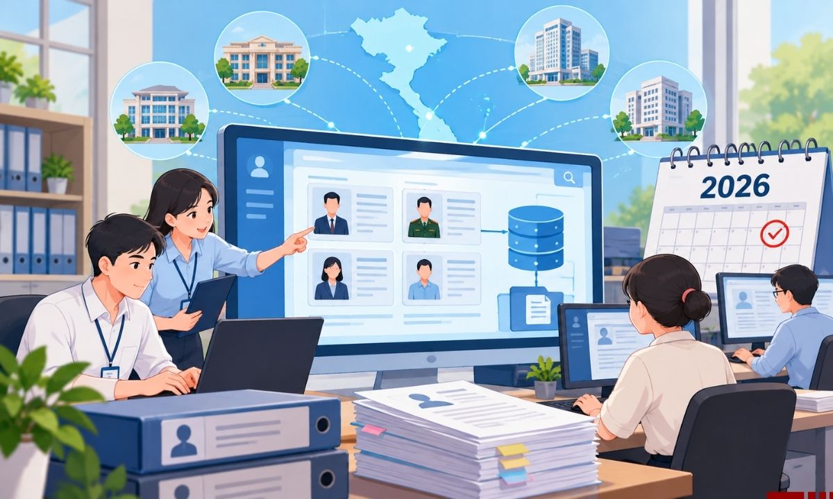 Hoàn thiện cơ sở dữ liệu vị trí việc làm trong toàn hệ thống chính trị trong năm 2026 Hoàn thiện cơ sở dữ liệu vị trí việc làm trong toàn hệ thống chính trị trong năm 2026
