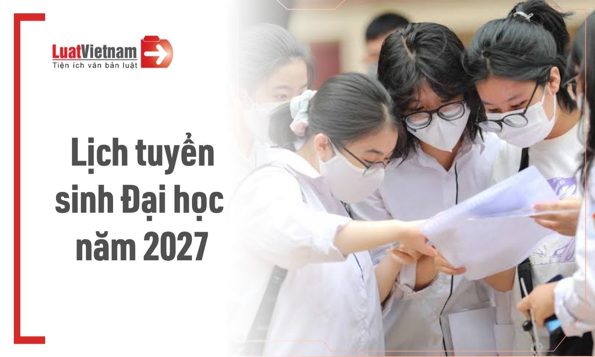 Các mốc thời gian quan trọng trong kỳ tuyển sinh đại học, cao đẳng 2027 (dự kiến) Các mốc thời gian quan trọng trong kỳ tuyển sinh đại học, cao đẳng 2027 (dự kiến)