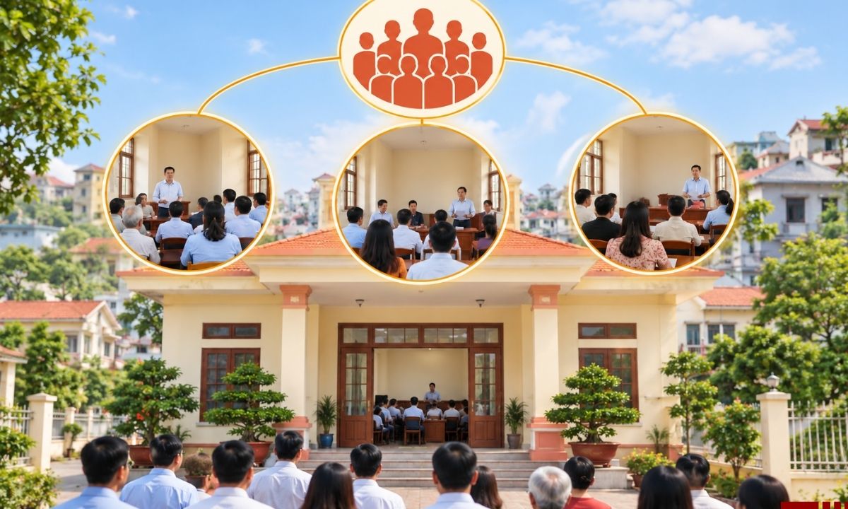 Hướng dẫn 08: Đảng bộ trực thuộc cơ sở tại địa bàn dân cư phải có ít nhất 3 chi bộ, 400 Đảng viên