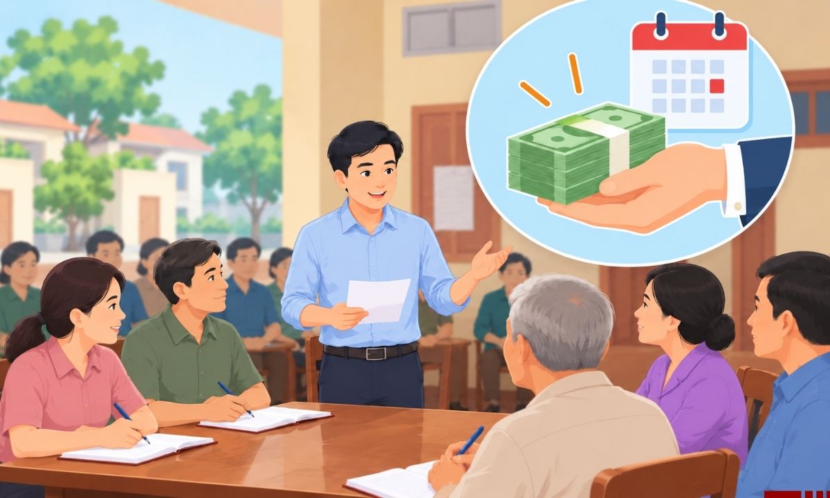 Đề xuất hỗ trợ 1 triệu đồng/tháng cho người làm công tác đảng, đoàn thể không chuyên trách ở thôn, tổ dân phố Đề xuất hỗ trợ 1 triệu đồng/tháng cho người làm công tác đảng, đoàn thể không chuyên trách ở thôn, tổ dân phố