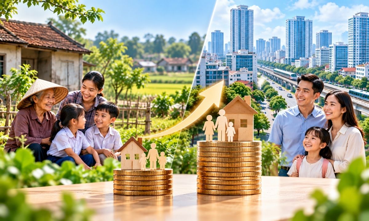 Từ hôm nay, 01/11/2026, Hà Nội nâng ngưỡng thu nhập xác định hộ nghèo lên 3-3,5 triệu đồng/người/tháng Từ hôm nay, 01/11/2026, Hà Nội nâng ngưỡng thu nhập xác định hộ nghèo lên 3-3,5 triệu đồng/người/tháng